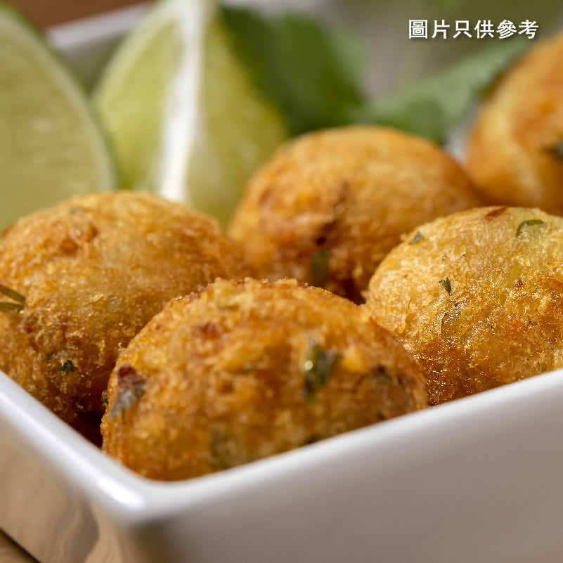 B7. 脆炸西班牙海鮮風味飯球16粒