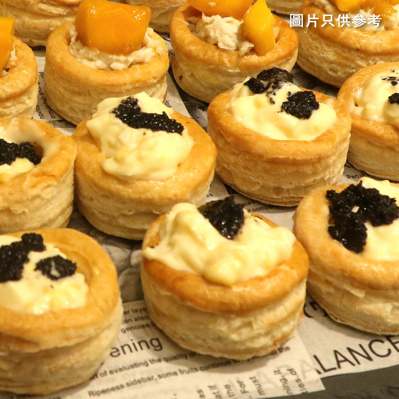 D4. 黑松露碎蛋沙律法式酥盒 15件