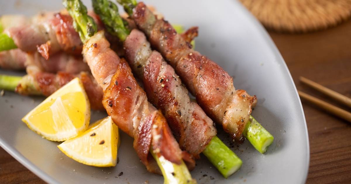 H1. 照燒煙肉蘆筍卷 20件