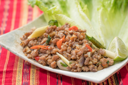 泰式肉碎生菜包