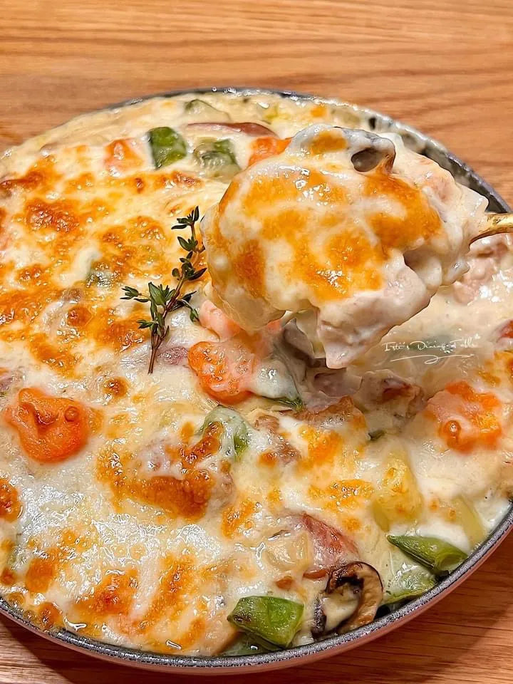 C2. 香草忌廉雞肉焗飯 3磅