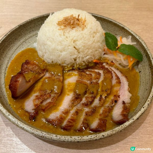星加坡咖喱豬頸肉飯 3磅